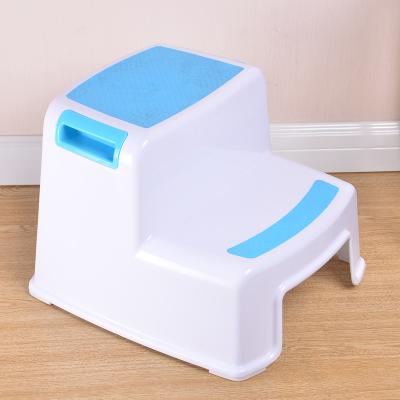 China Modern Hot Selling Multifunctional Children's Plastic Thickened Bathroom Step Stool for sale