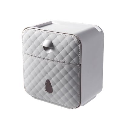 China Store Paper Towels Best Selling New Tissue Box Wall Mounted Plastic Toilet Paper Holder for sale