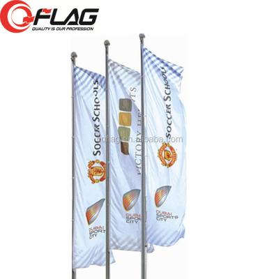 China Good quality FLYING professional printing cmyk flags banners with full printing solution for sale