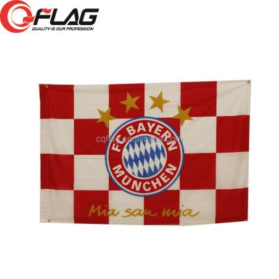 China High Quality FLYING Polyester Flags And Banners Material Promotional Flags And Banners, Soccer Club, Outdoor Advertising, Decorate for sale