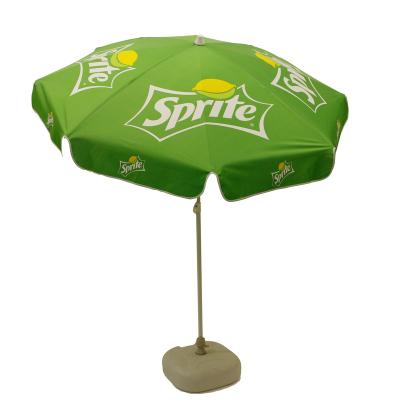 China Outdoor Furniture Promotion High Quality Custom Printing Advertising Sun Umbrella for sale