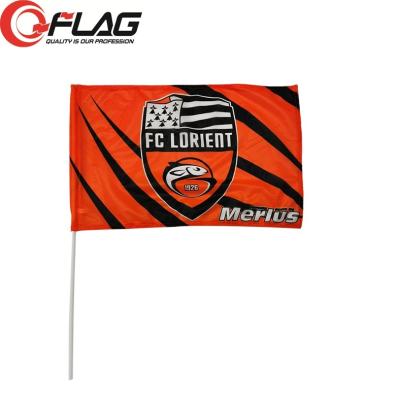 China Cheap FLYING Country Fan Flag Sports Flag for sale