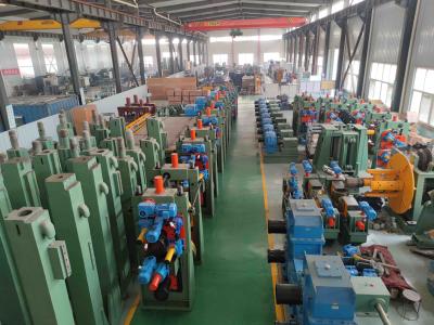 China Enlarge Pipe Mill Machine Cold Cut Pipe Saw No Burrs 10 M / Min for sale