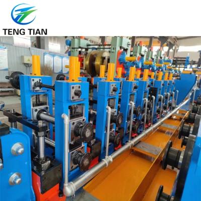 China Máquina de moldagem de tubos de controle PLC Máquina de formação de tubos de aço para produção eficiente à venda