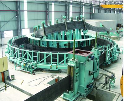 China Tube Horizontal Spiral Accumulator 0.4 * 12m Tube Mill Auxiliary Equipment for sale