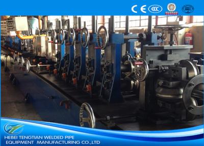 China 201 MS PLC Control Steel Pipe Making Machine For 1.5mm Thickness for sale