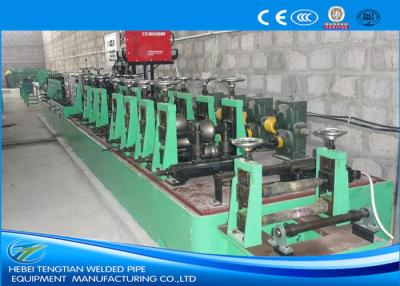 China Stalen buis rollende Ss Pipe Making Machine PLC Control Custom kleuren Te koop