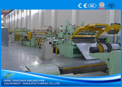 China Adjustable Size Carbon Steel Slitting Machine Welded 1600mm Coil Slitting Machine for sale