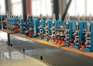 China Carbon Steel Square 2.5mm Tube Mill Machine 30mm/Min Steel Pipe Production Line for sale