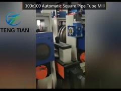 100x100 square tube mill