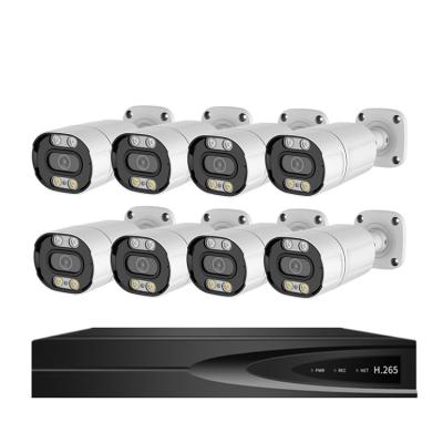 China NIGHT VISION 12 Channels H.265 4MP Outdoor POE Bullet IP Security CCTV Camera System for sale