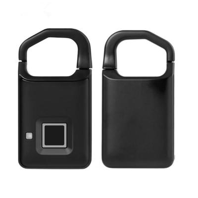 China Factory wholesale waterproof electronic lock bags waterproof zipper drawer wheel lock door security fingerprint padlock smart padlock for sale