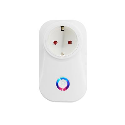 China 2021 New Mini Wifi Plug Tuya Wifi APP Electrical Safety For Home Remote Control Switch Plug Socket Outlet for sale