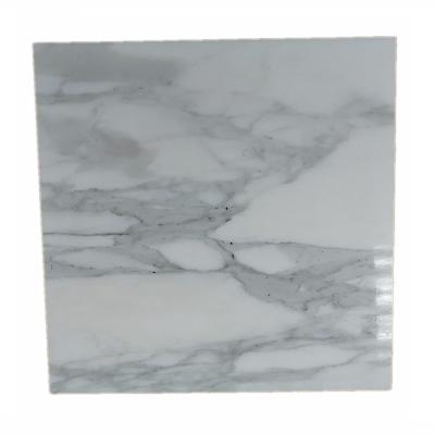 China Modern Natural White Design Marble Floor Tiles Italian Calacatta Marble Flooring Price for sale