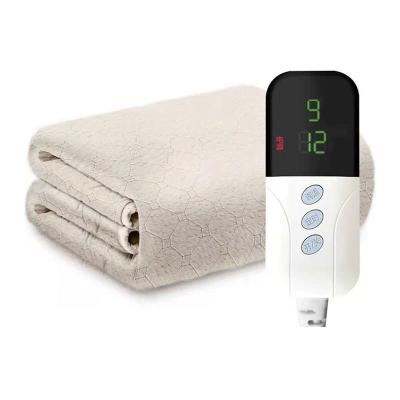 China Protable Antistatic Electric Single Blanket With Multifunction Controller for sale