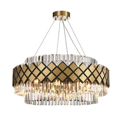 China Newcomer Contemporary Best Selling Decorative Flower Shape Crystal Chandelier Light for sale