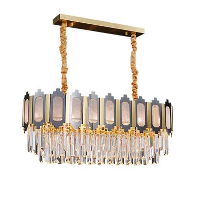 China Modern High Quality Long Chandeliers Supplier Modern Hanging Ceiling Light Chandelier for sale