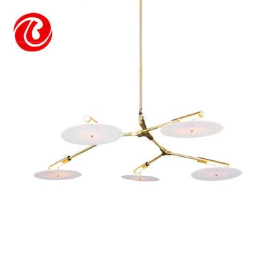 China Zhongshan guzhen dining room home lobby mall lighting factory wholesale LED chandelier glass pendant lighting for sale