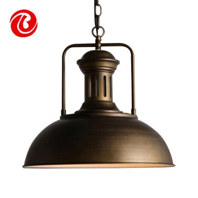 China Retro Industrial Loft Iron Hanging Cheap Black Industrial Pendant Light For Dining Room for sale