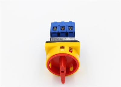 China 63a High Voltage Rotary Isolator Switch Iec 60947-3 Standard Din Rail Mounting for sale