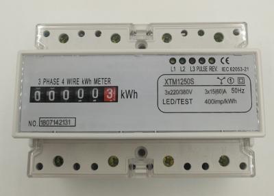 China Light Weight DIN Rail Energy Meter High Accuracy XTM1250S Series for sale