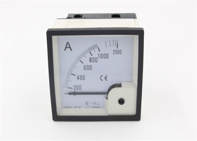 China Moving Iron Type Analog Panel Amp Meter 96*96mm Series Analogue Panel Ammeter for sale