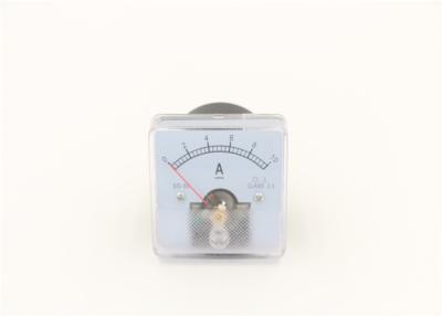 China AC And DC Panel Mount Analog Amp Meter Measuring DC Current And Voltage for sale