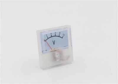 China 0-10V DC Single Diode Analog Dc Amp Panel Meters Moving Coil High Precision for sale