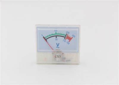 China Red Pointer Analog Panel Meter Single Phase Analogue Panel Ammeter for sale