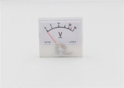 China Multifunction Analog Panel Meter Panel Mount Analog Amp Meter 0-30A Range for sale