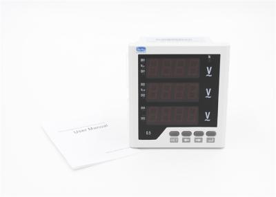 China AC 220V Digitale Comité Meter 3 Fase 3 Draad Geautomatiseerde Controle voor Voltmeting Te koop