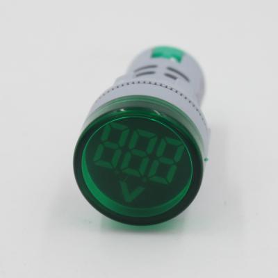 China Signal Warning LED Indicator Lamp With Digital AC Voltmeter for sale