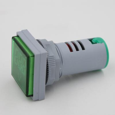 China Plastic 600V Led Power Indicator Light Green Panel Mount Indicator Lamps for sale