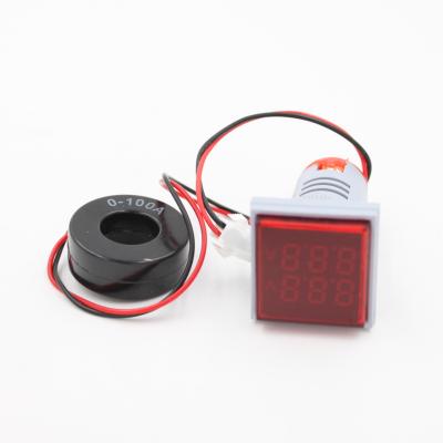 China LEIDENE Indicator 22mm Ac de Meter van de Voltampère met Schroefterminals Te koop