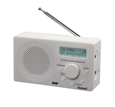 China Wholesale Multifunctional Digital Display FM Digital Radio Portable Radio With DAB FM Home Radio Bluetooth Speaker Play LCM Display for sale