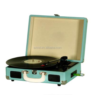 China Suitcase turntable player with Bluetooth/USB SD game &encoding/AUX IN jack/headphone/stereo speaker XR-636BP for sale