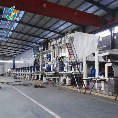 China Corrugated Paper Mill 1760mm Piping Paper Machine for sale