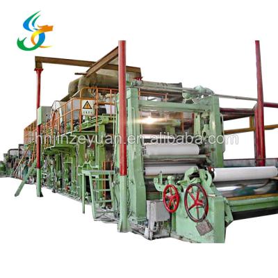 China Custom Paper Mill Cylinder / Fourdrinier Type Paper Machine Office A4 Printing / Copy / Marking / Paper Making Machine for sale