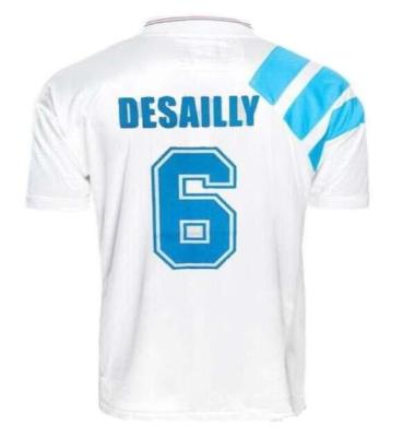 China Shirts & Tops Custom Sportswear Mens Clothing VOLLER DESAILLY Retro 92 Soccer Jersey Football for sale