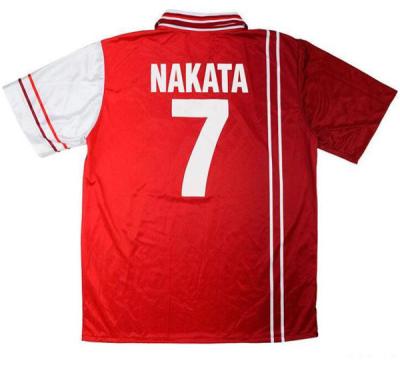 China Shirts & Tops wholesale custom made retro 98 99 soccer football NAKATA football shirt Thailand club quality tops sportswear for sale