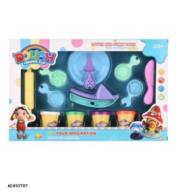 China Educational Toy Play Dough Educational Toys Children's Play Dough DIY Clay Shape Play Set For Sale for sale