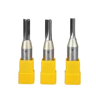 China CTT Machining Milling Router Bit Straight Milling Cutter CTT Straight Bit For MDF Router Bit Three Edge CTT Wood Milling Cutter for sale