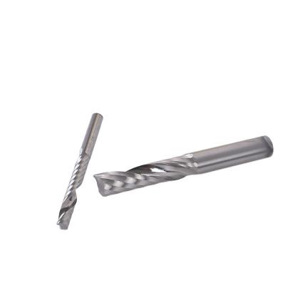 China Professional CNC Process China Supplier CNC Machinery Carbide Milling Single Flute Cutter For Wood for sale