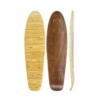 China Pro Adult Canadian Skeat Decks Mini Skateboard Fish Board Skate Park 22.5*6 Inch Maple 7ply Surface for sale