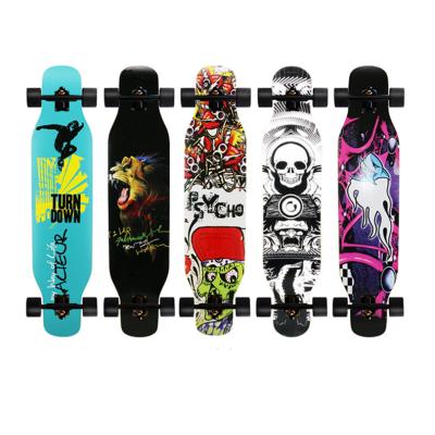 China Cheap Adult Skateboard Hot Sale Good Quality Longboard White Complete Skateboards for sale