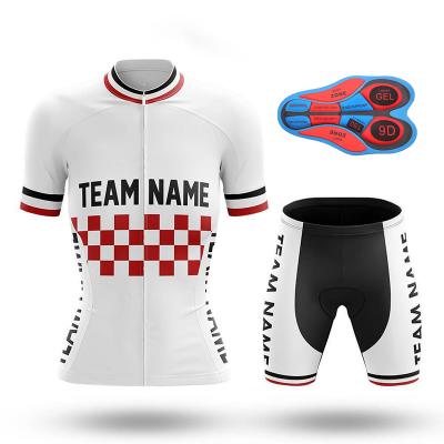 China Customized color quick-drying breathable comfortable cycling clothing for women for sale