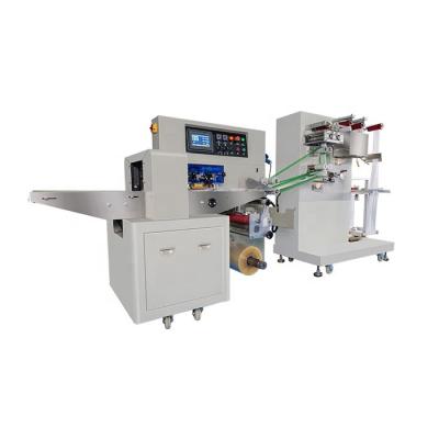 China China Hot Selling Wet Cloths Commodities Cutting Packaging Machine Automatic Baby Cloth Folding and Wet Packing Machine for sale