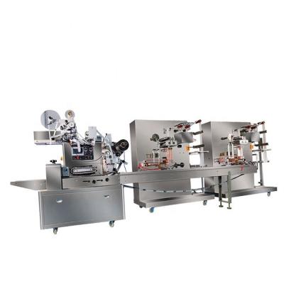 China Fully automatic textiles fabric folding wet packaging machine can be customized single and multi-pieces can be arranged for sale