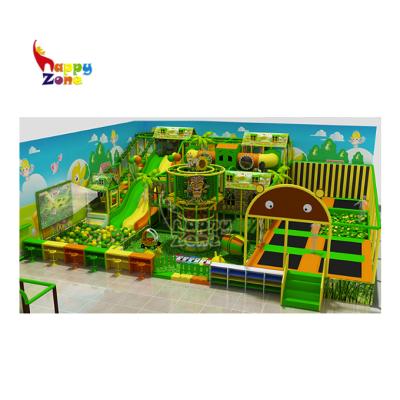 China 0-12years Jungle Themed Commercial Indoor Soft Playground Soft Equipment For Children Indoor Playground Park for sale