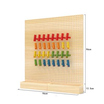 China Educational Toys Retail DIY Educational Game Dominoes Wall Game Colorful Interactive Domino Wall for sale